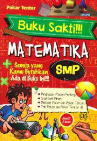 Image of BUKU SAKTI MATEMATIKA SMP