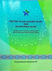 Image of Daftar tajuk subjek islam dan klasifikasi islam